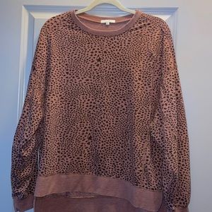Z supply size Small, gently worn, brown with darker brown stars
